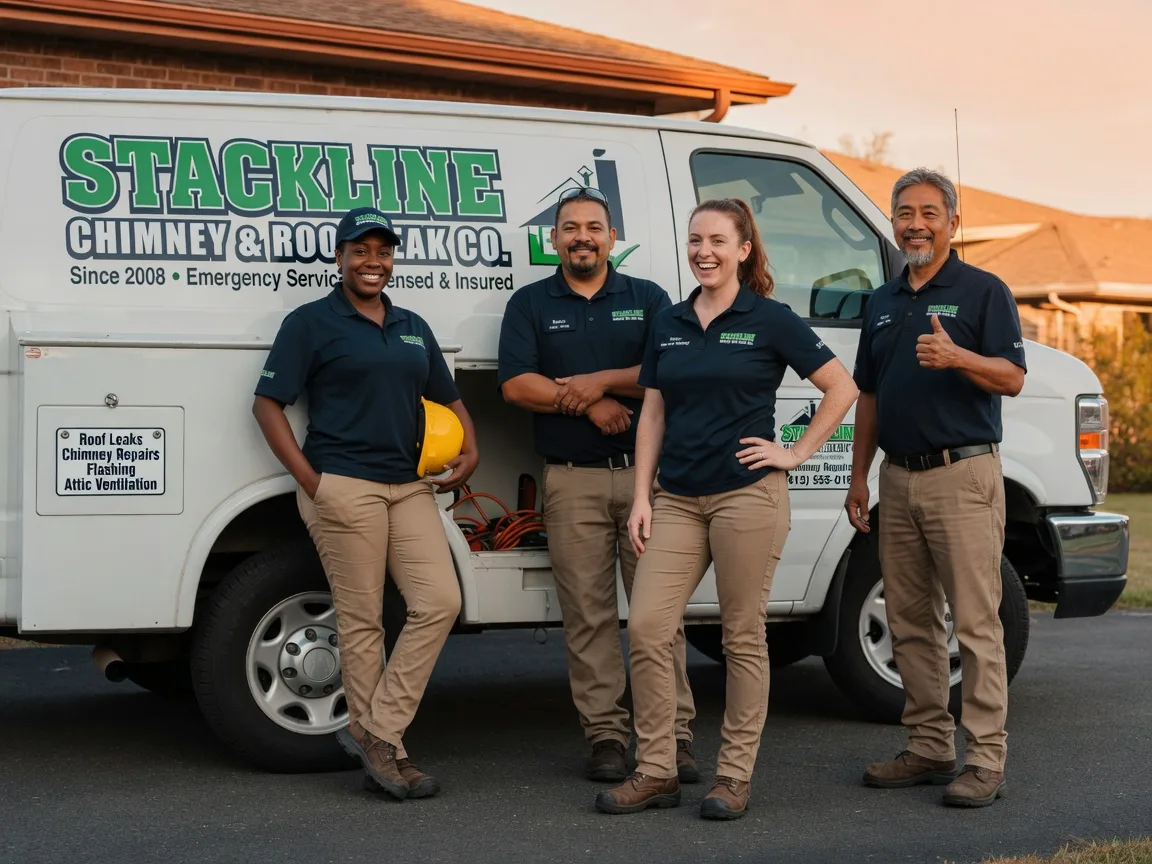 Chimney flashing repair company in Lomira, WI